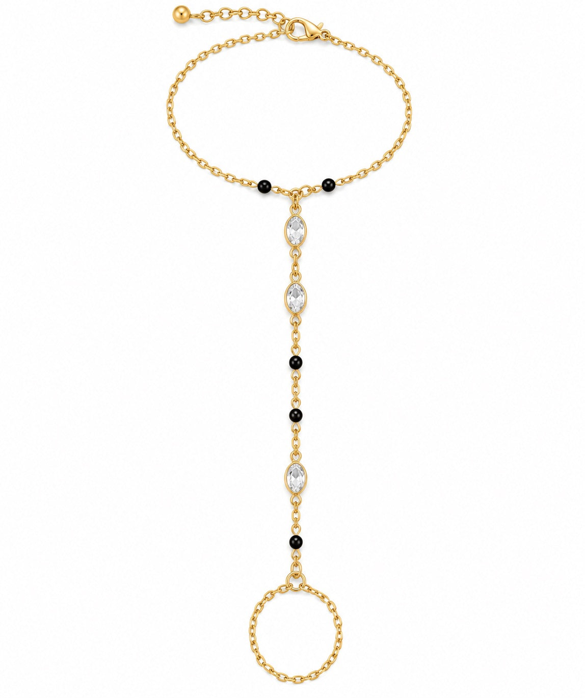 Camélia hand chain